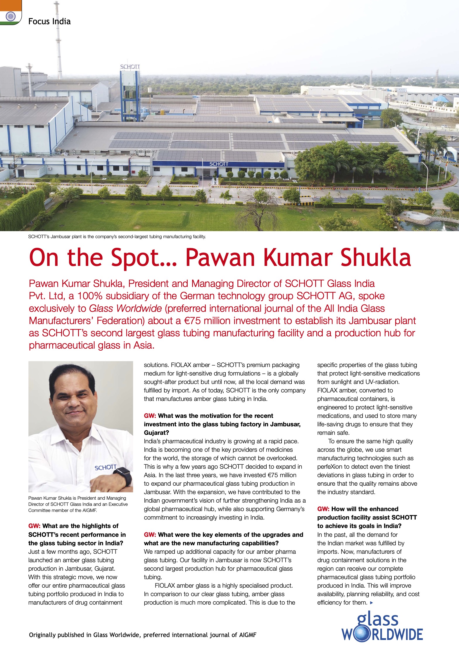 On the Spot... Pawan Kumar Shukla