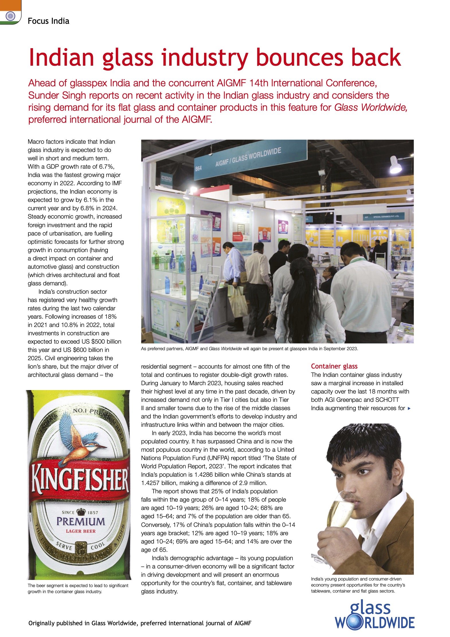 Indian glass industry bounces back